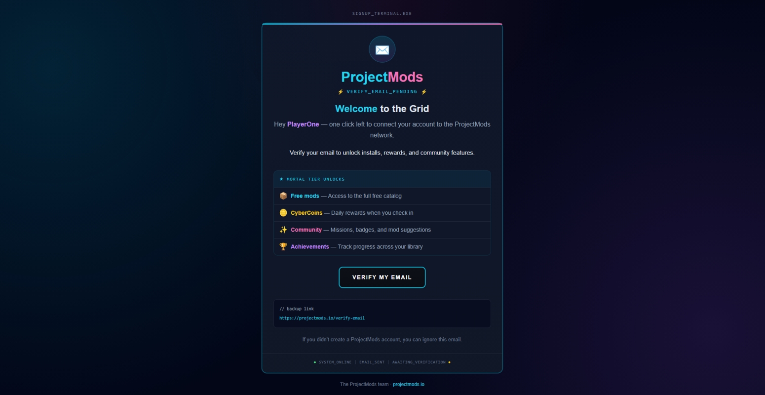 Sign Up & Join the Revolution preview